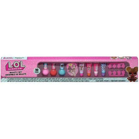 L.O.L Surprise 10 Pieces Complete Beauty Set for Kids Girls( 3 years) 2020
