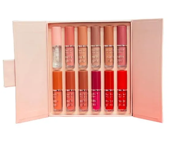 Miss Beauty New  Dragon Ranee 12 Colors Matte Lip Glosses