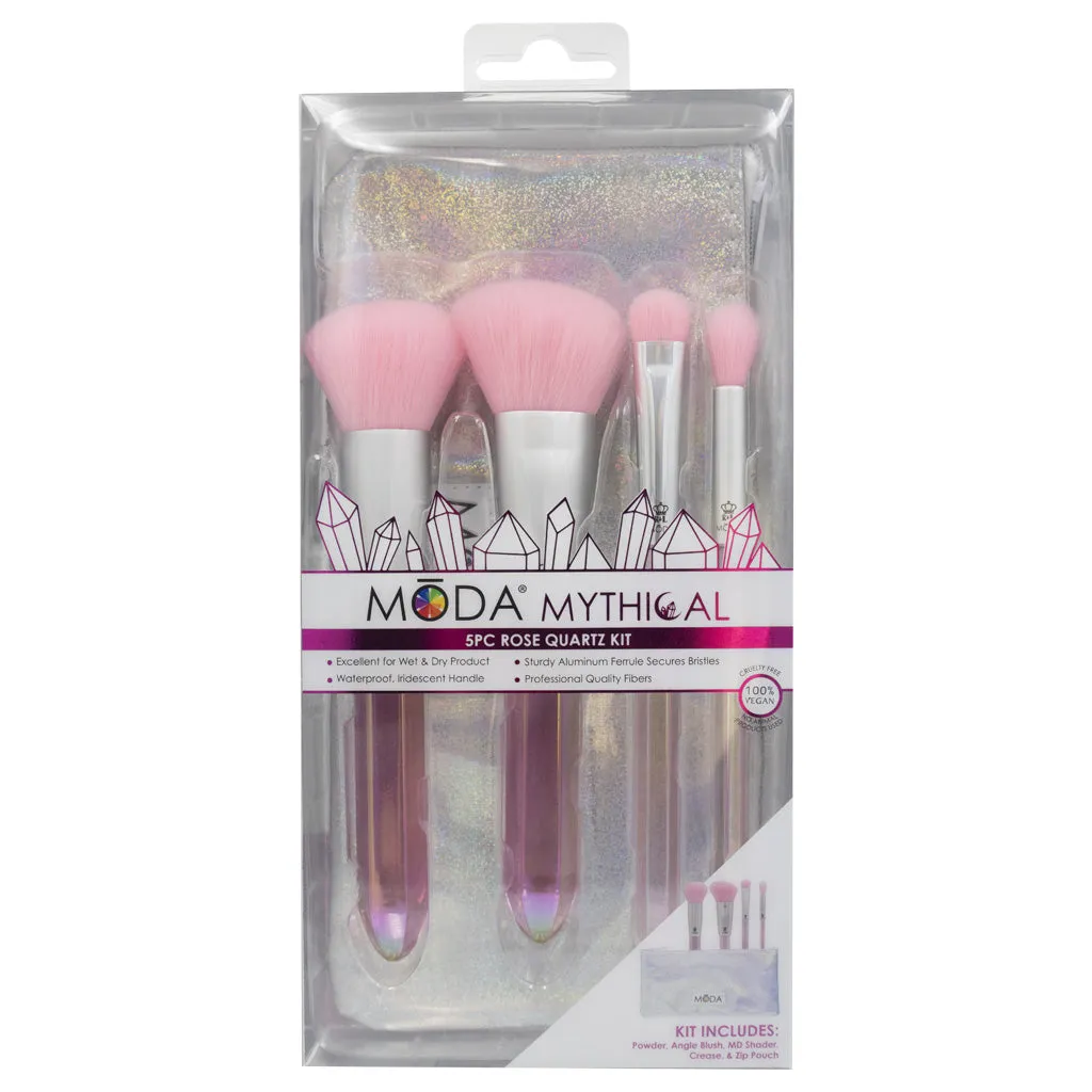 MODA Mythical 5pc Rose Quartz Crystal Kit