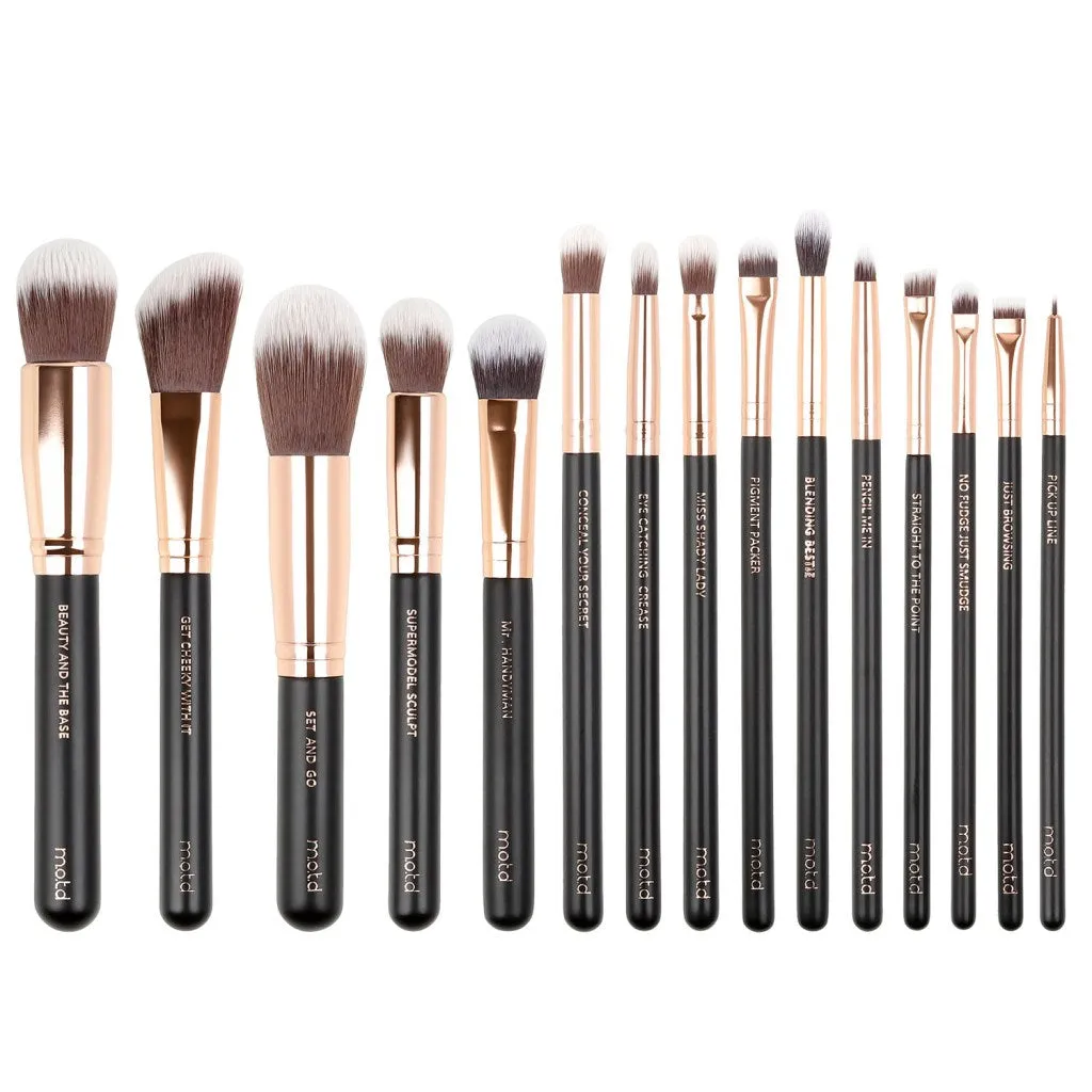MOTD Lux Vegan Makeup Brush Set