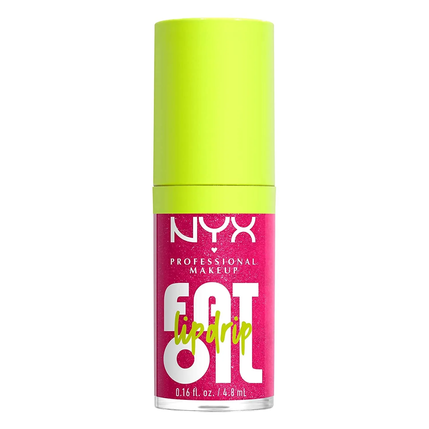 Shimmering Magenta Fat Oil Lip Drip - Vegan Moisturizing Lip Gloss with Shine